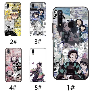 เคสโทรศัพท์ แบบนิ่ม พิมพ์ลายการ์ตูน Kimetsu no Yaiba สำหรับ Vivo Y11 Y17 Y5s Y53 Y55s Y69 Y71 Y81s Y91C Y95