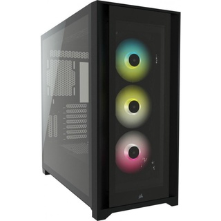 Corsair 5000X RGB Black Mid Tower Tempered Glass PC Gaming Case