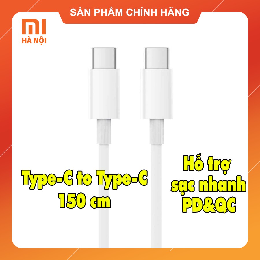 Xiaomi ZMI AL301 Type C ถึง Type C สายชาร ์ จยาว 1.5 ม . - รองรับการชาร ์ จเร ็ ว PD-hot