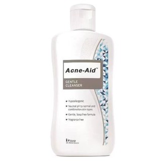 Acne Aid Gentle Liquid Cleanser เอคเน่ เอด เจลใสล้างหน้า สูตรอ่อนโยน 100ml.