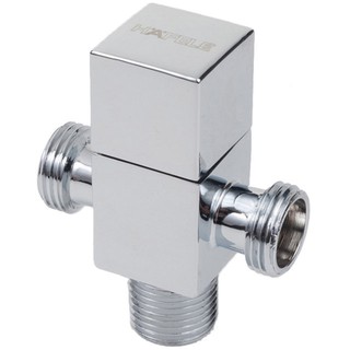 STOP VALVE HAFELE 589.25.923 CHROME สต๊อปวาล์ว 2ทาง HAFELE 589.25.923 สีโครม วาล์วและสต๊อปวาล์ว ก๊อกน้ำ ห้องน้ำ STOP VAL