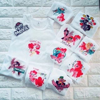 เสื้อกล้ามเด็กหญิง เสื้อซับใน 1แพ็ค5 ตัว น้อง 2 ปี-10 ปี พร้อมส่ง เสื้อกล้ามยาวเด็กหญิง ลายการ์ตูน 5ตัว