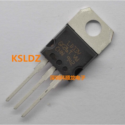 Low LD33V 10 ชิ้น/ล็อต LD1117V33 Dropout Regulator to220 Mlc3