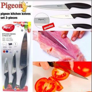 Pigeon Knives ชุดมีดสแตนเลส เซท 3 ชิ้น