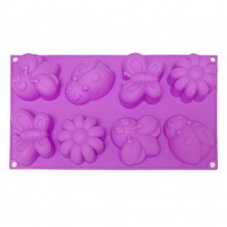 SOAP SILICONE MOLD - แม่พิมพ์สบู่ ซิลิโคน รูปผีเสื้อ-เต่าทอง 3