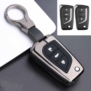 Zinc Alloy Silicone Key case 2 layers Toyota Hilux Revo Altis