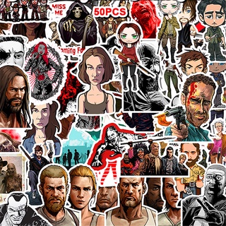 ❉ The Walking Dead Series 02 AMC TV Show Zombie สติ๊กเกอร์ ❉ 50Pcs/Set DIY Fashion Mixed Luggage Laptop Skateboard Doodle สติ๊กเกอร์