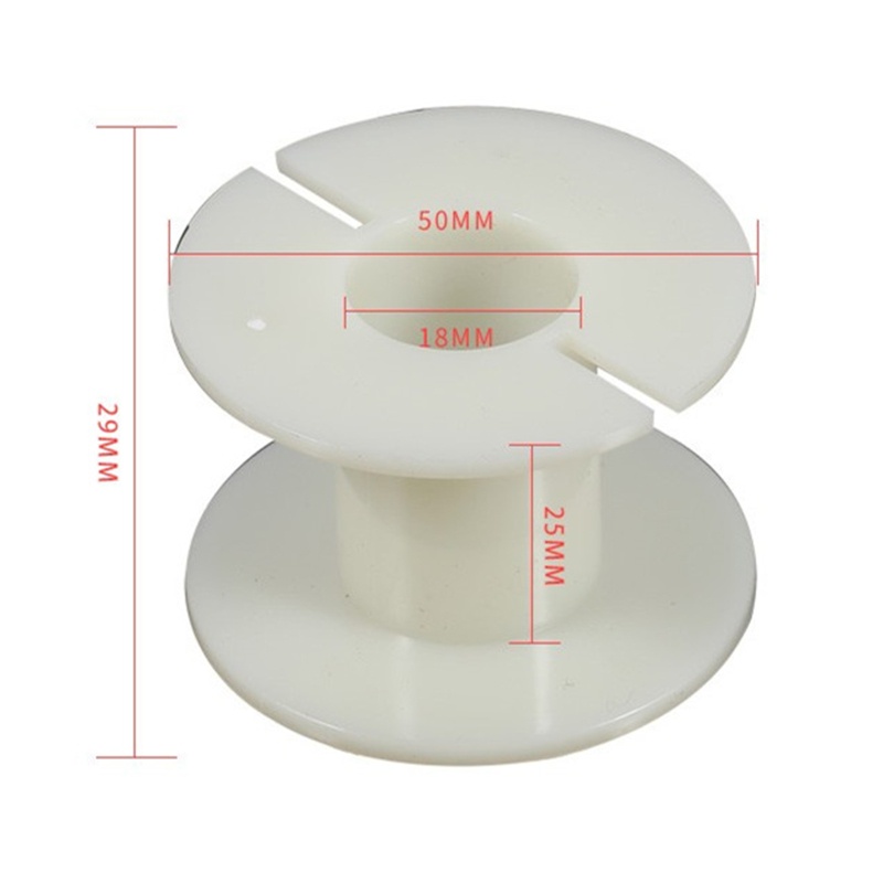 Rox 10 ชิ้น กระสวยกลม ลวดขดลวด โครงกระดูก DIY ตัวเหนี่ยวนํา ขดลวด กรอบ - รูปที่ 4