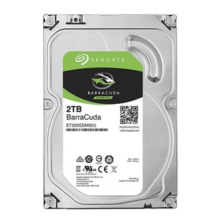 SEAGATE HDD 2TB BARRACUDA 5400RPM 256MB SATA6GB/S ST2000DM005 (Warranty 3Y)