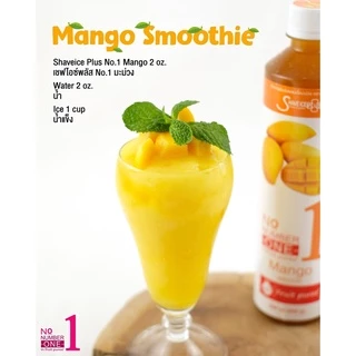 *พรีเมี่ยม* Shave Ice Plus No.1 น้ำหวาน น้ำหวานเข้มข้น น้ำหวานผสมเนื้อผลไม้ ไซรัป ขนาด 500 มล. เกรดแพง หลากกลิ่น