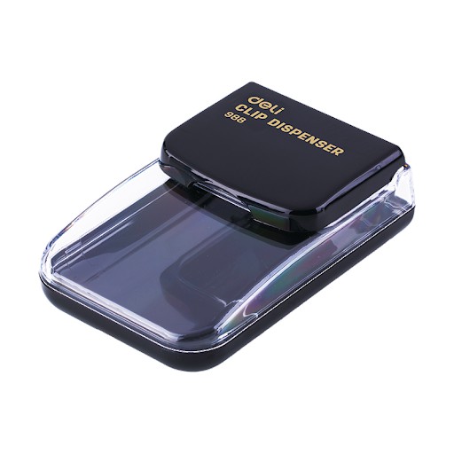 กล่องใส่คลิป กล่องใส่ลวดเสียบกระดาษแบบมีแม่เหล็ก หยิบใช้สะดวก (คละสี) Deli Clip dispenser 988