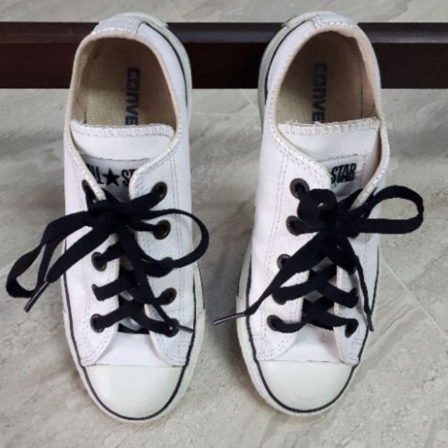 🔥Converse all star แท้ จาก shop  *หนัง*🔥