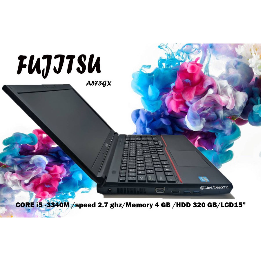 Notebook Fujitsu A573gx กราฟฟ ก ออกแบบ เล นเกมส ม นๆ Shopee Thailand - โนตบค notebook tablet fujitsu tl1 core i5 ทดสอบแลว เกมส rov free fire roblox เลนได