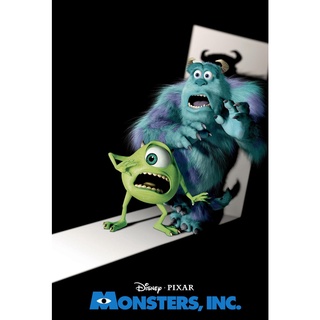 โปสเตอร์หนัง Monsters Inc มอนสเตอร์อิงค์ Movie Poster ภาพติดผนัง โปสเตอร์ติดผนัง ตกแต่งบ้าน รูปติดห้อง ของสะสม ร้านคนไทย