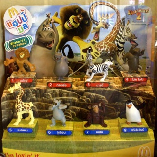 McDonald’s ชุด Madagasga