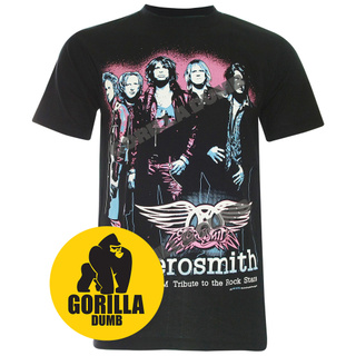 Gorilladumb เสื้อยืดลายวงดนตรี แอโร่สมิธ Aerosmith