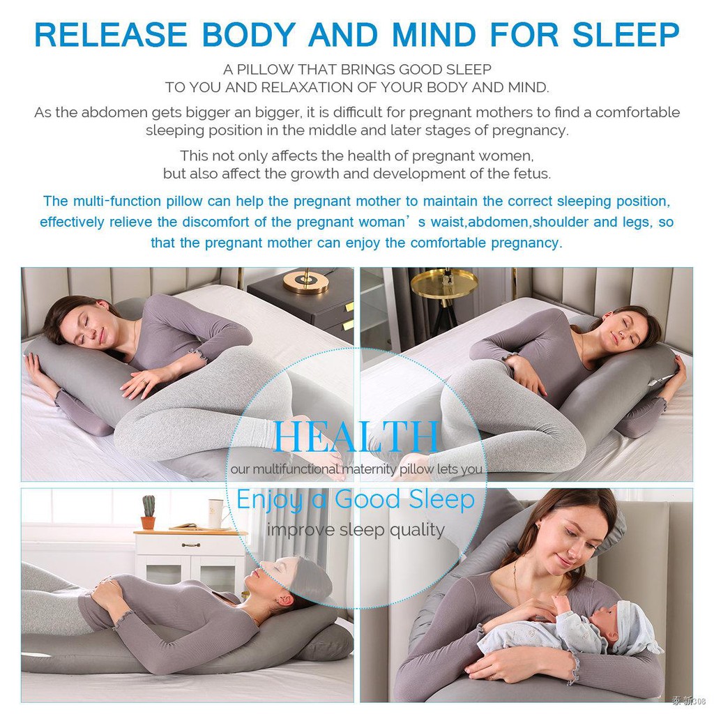 Pregnancy Pillow for Pregnant Women Bedding Full Body Pillow ...