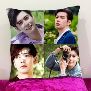 หมอนอิงสั่งทำ ใส่ได้4รูป หมอนอิงขนนุ่ม หมอนอิงโซฟา หมอนอิงในรถ หมอนอิง Cushions Chen Xingxu เฉินซิงซวี่