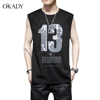 OKADY เสื้อกล้ามกีฬาผู้ชายเบอร์13 24 Mเสื้อเจอร์ซีย์ชุดบาสเกตบอลกีฬาเสื้อยืดแขนกุดดูดซับเหงื่อ