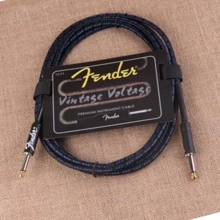 FENDER สายแจ็คกีตาร์อย่างดี 3m 6m ของแท้ หัวตรงสองด้าน