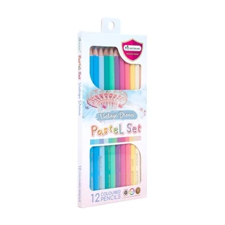 master Art (มาสเตอร์อาร์ต) ดินสอสี 12 สีพาสเทล รุ่น มาการอง