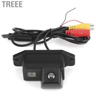 Treee Car Reverse Camera HD CCD Rear View Backup Parking Cam Fit for Mitsubishi Lancer‑Ex