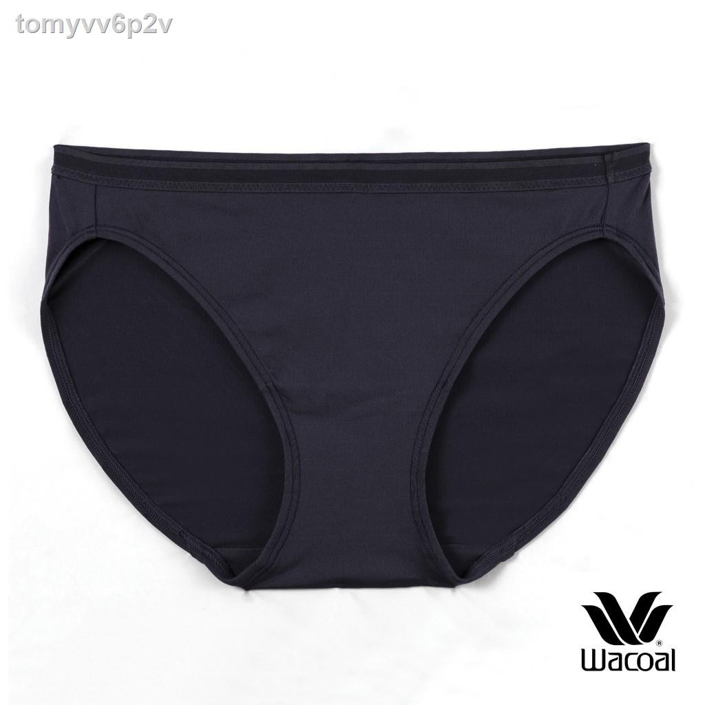 ☃✲Wacoal Mood Panty กางเกงในทรง Bikini รุ่น MM6X63 สีดำ (BL)
