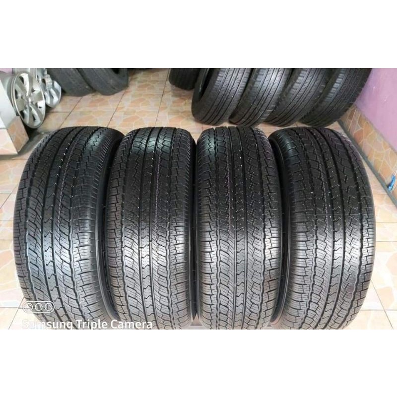 ยางใหม่ค้างปี 255/60R18 Toyo Open Country A25 ผลิตปี 2018 พร้อมจุ๊บลมแป ...