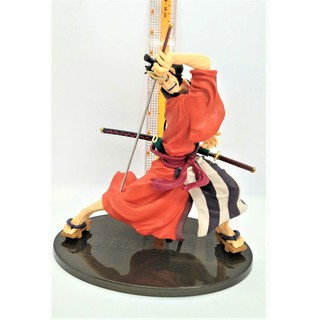 [ มือสอง งานแท้ ญี่ปุ่น ] Kin Emon Colosseum SCultures III ขนาดสินค้าสูง9" กว้าง 9"  ฐานดำ วันพีช Pirate Onepiece