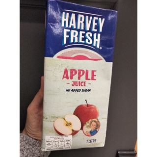 Harvey Fresh Apple Juice น้ำแอปเปิ้ลเข้มข้น  ฮาร์เวย์เฟรช 1ลิตร