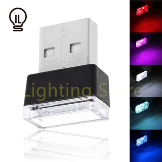 NEWMINE ไฟLED ไฟติดรถยนต์ ไฟมินิ ตกแต่งรถยนต์ ไฟUSB มีหลายสีให้เลือก led lights