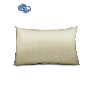 [แพ็คคู่] Synda ปลอกหมอน Jacquard 500 เส้นด้าย รุ่น Meridian สี Cream