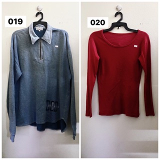 เสื้อผ้ามือสองแขนยาว ราคาถูก 20 บาท