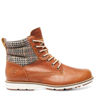 รองเท้า Timberland BREWSTAH 6 inch warm boots BROWN W / TEXTILE 9741B