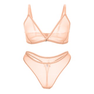 Dropshipping Varsbaby สุภาพสตรีโปร่งใสสามเหลี่ยมถ้วยโปร่งใสเ…