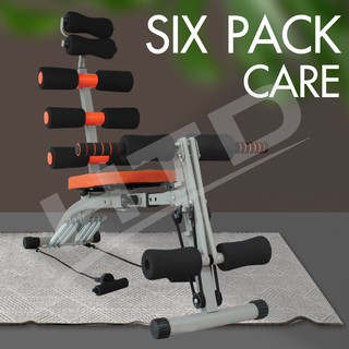 เครื่องบริหารหน้าท้อง SIX PACK CARE เครื่องออกกำลังกาย  พร้อมสายแรงต้าน  ( คละสี )