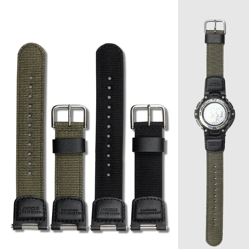 เข็มขัดนาฬิกา เหมาะสําหรับ Casio sgw100 สายไนลอน เหมาะสําหรับ G shock SGW-100 G shock นาฬิกา Casual 