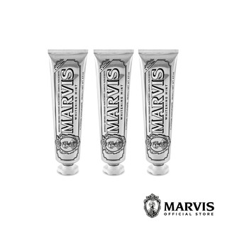 Marvis ยาสีฟันมาร์วิสไวท์เทนนิ่งมินต์ แพ็ค 3 / 3X Pack Marvis Whitening Mint Toothpaste