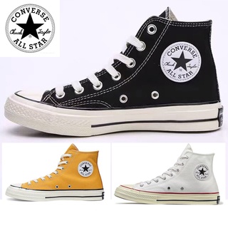 Convers_e_chuck Taylor 1970s รองเท้าผ้าใบลําลอง ข้อสูง สไตล์เรโทร คลาสสิก สีดํา 4 สี สําหรับทุกเพศ