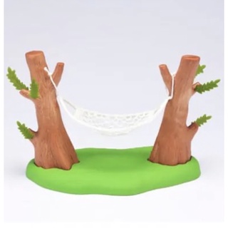 Sylvanian Yurayura Hammock Set มือ 1 จากญี่ปุ่น เปลญวน เปล ต้นไม้ แต่งสวน สวน ตกแต่ง ซิลวาเนียน