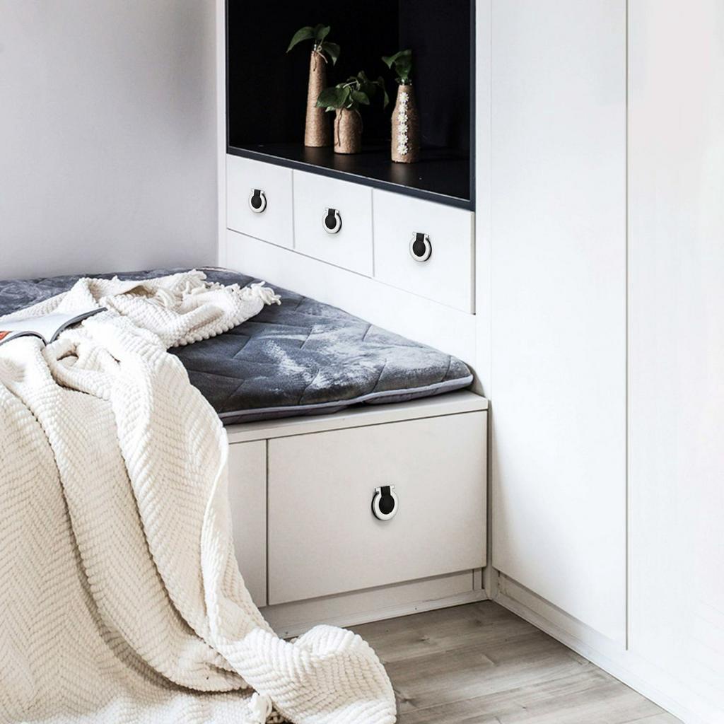 มือจับลิ้นชัก มือจับลูกบิดลิ้นชัก แบบซ่อน ที่จับตู้ลิ้นชัก - รูปที่ 4