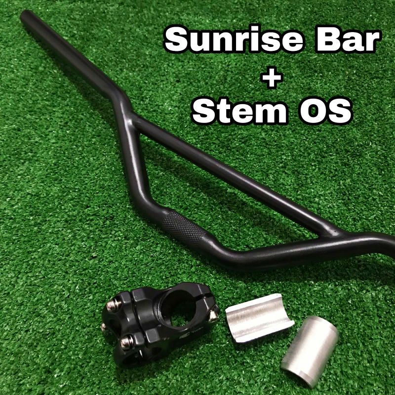 SUNRISE BAR HANDLEBAR SUNRISE MTB BMX BIKE FEDERAL COMMUTER BIKE FIXIE