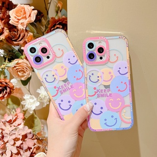 เคสโทรศัพท์ซิลิโคน TPU แบบนิ่ม ลายหน้ายิ้ม สําหรับ Huawei P30 P40 pro Lite Mate 20 30 40 pro Nova 7se 7 se 7i 4E 5T 8 y7 pro y9 prime 2019