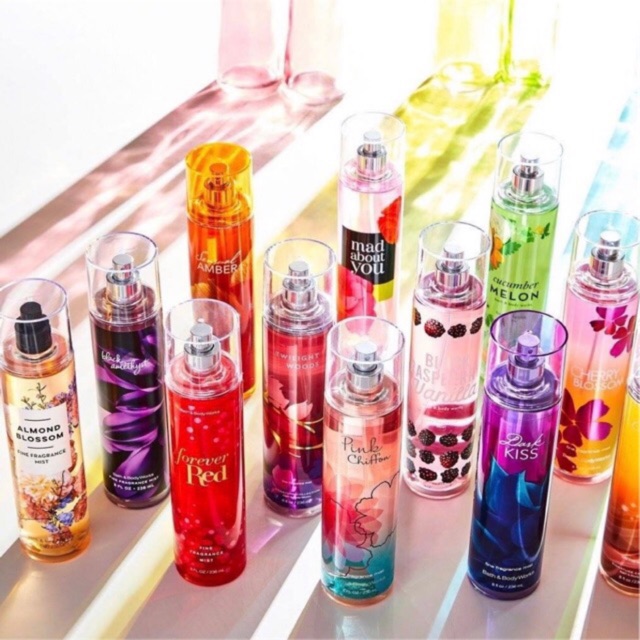 Bath & Body Works SEASONING & LIMITED EDITION Fine Fragrance Mist 236ml กลิ่นหอมเสน่ห์ของหญิงสาวส่วนผสมธรรมชาติตามฤดูกาล