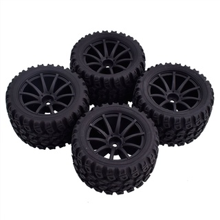 T7008 RC Tires and Wheels with Foam Inserts 4pcs For Traxxas 1/16 E-Revo  Truck