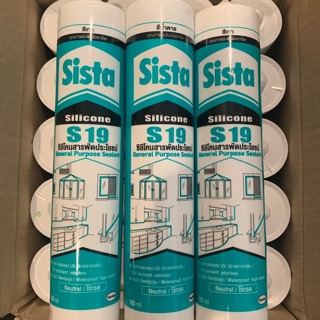 ซิลิโคนไร้กรด SISTA S19 300 ml.