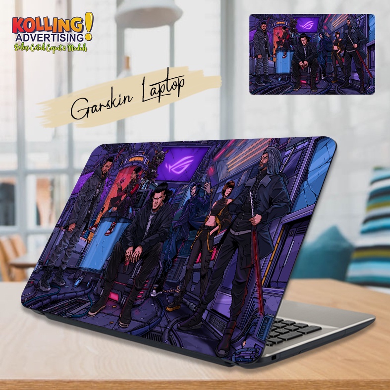 Garskin Laptop ASUS ROG Character Skin Laptop Laptop Laptop Sticker