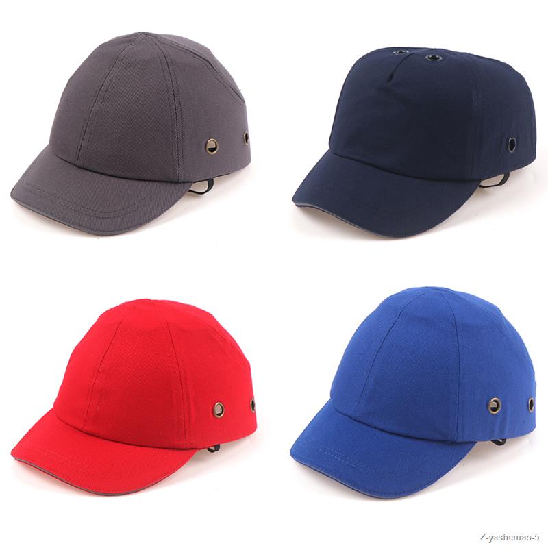 ☸Safety Cap Helmet Baseball Hat Style Hard Hat For Work Factory Head ...