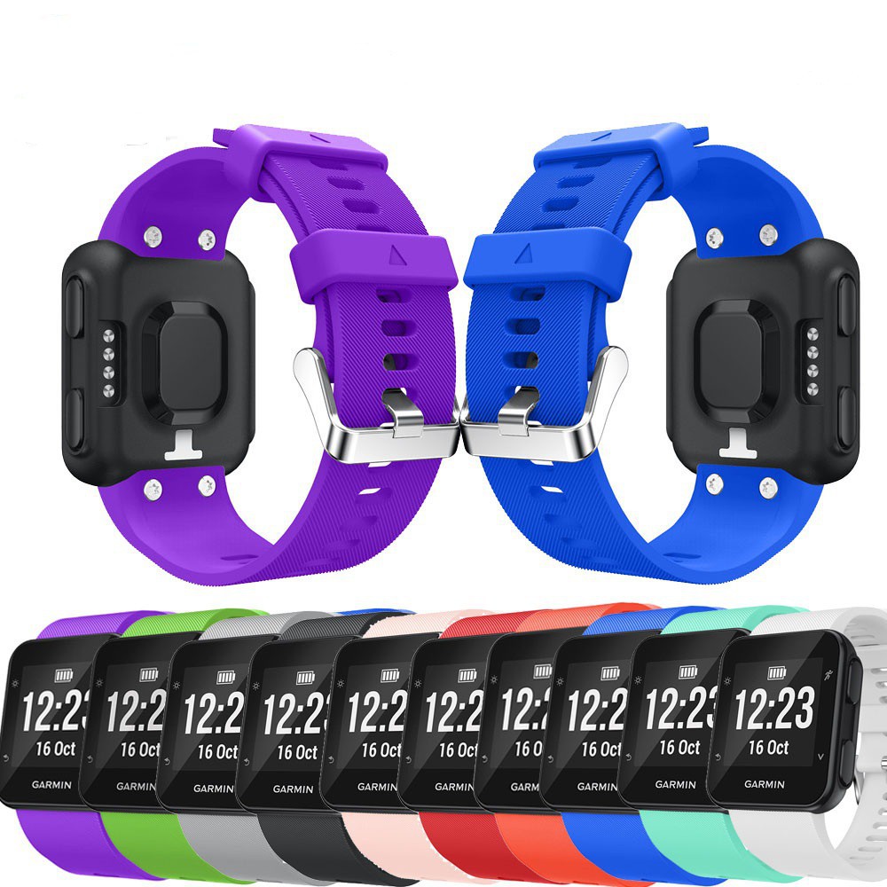 Garmin Forerunner 35 Watch Band Sport Silicone Strap Smart Watch Soft Wristband