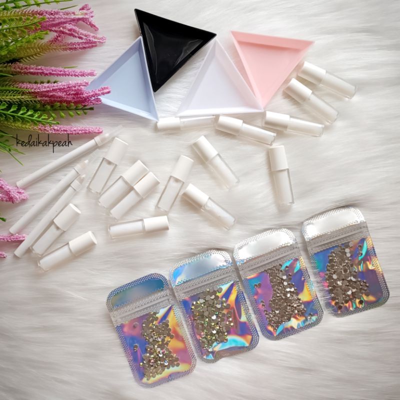 [คุณภาพสูง] เพชรสําหรับ HENNA WHITE AB / CRYSTAL CLEAR